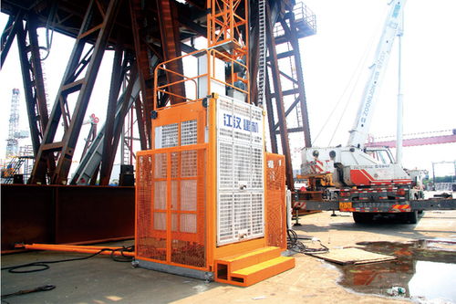 江汉建机 sc100 100h 货用施工升降机