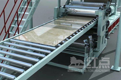 烟台工厂建筑施工动画 工业机械与海洋设备的视觉呈现